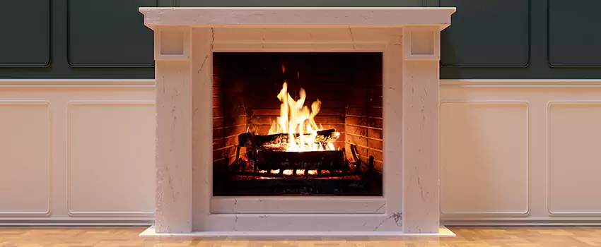 Decorative Electric Fireplace Installation in Reston, Virginia