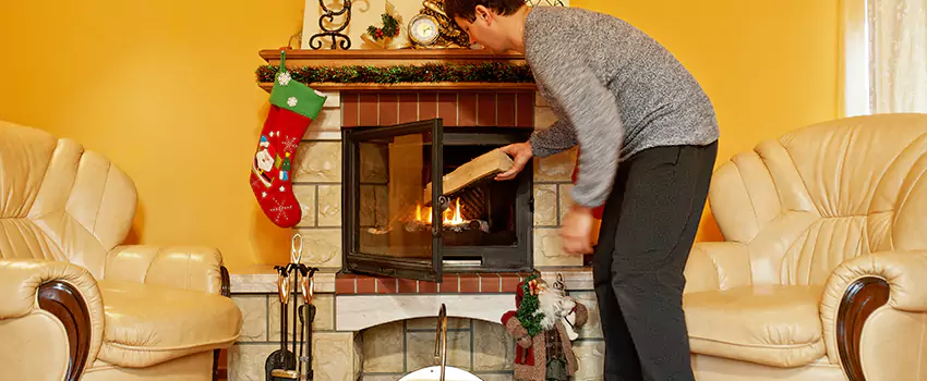 Gas to Wood-Burning Fireplace Conversion Services in Reston, Virginia
