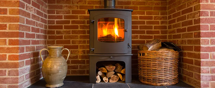 Metal Firebox Installation For Fireplace in Reston, Virginia