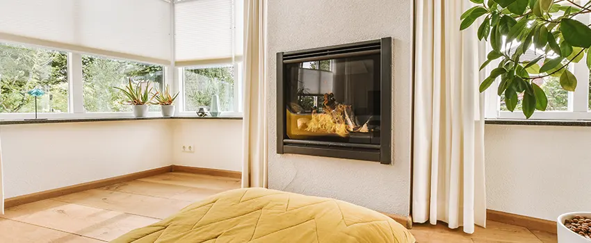 Residential Fireplace Ceramic Glass Installation in Reston, VA