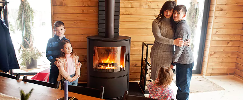 Morso Cast Iron Fireplace Insert Installation in Reston, Virginia
