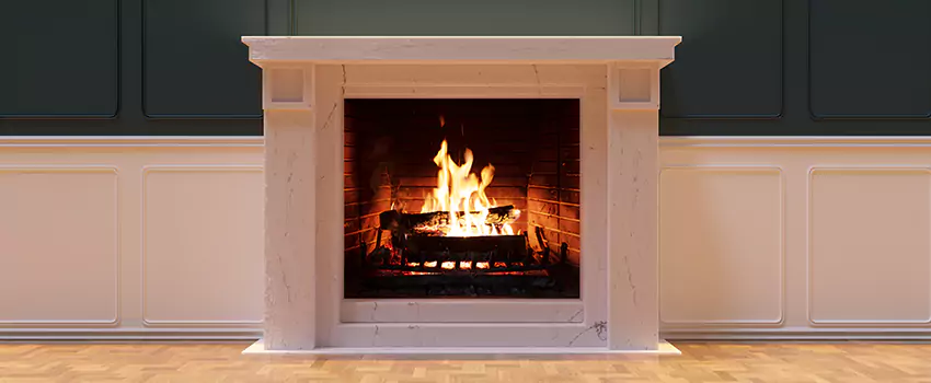 Open Flame Wood-Burning Fireplace Installation Services in Reston, Virginia