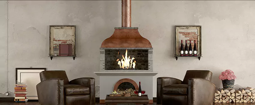 Thelin Hearth Products Providence Pellet Insert Fireplace Installation in Reston, VA