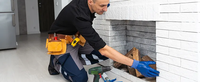 Fireplace Damaged Damper Frame Repair Services in Reston, Virginia